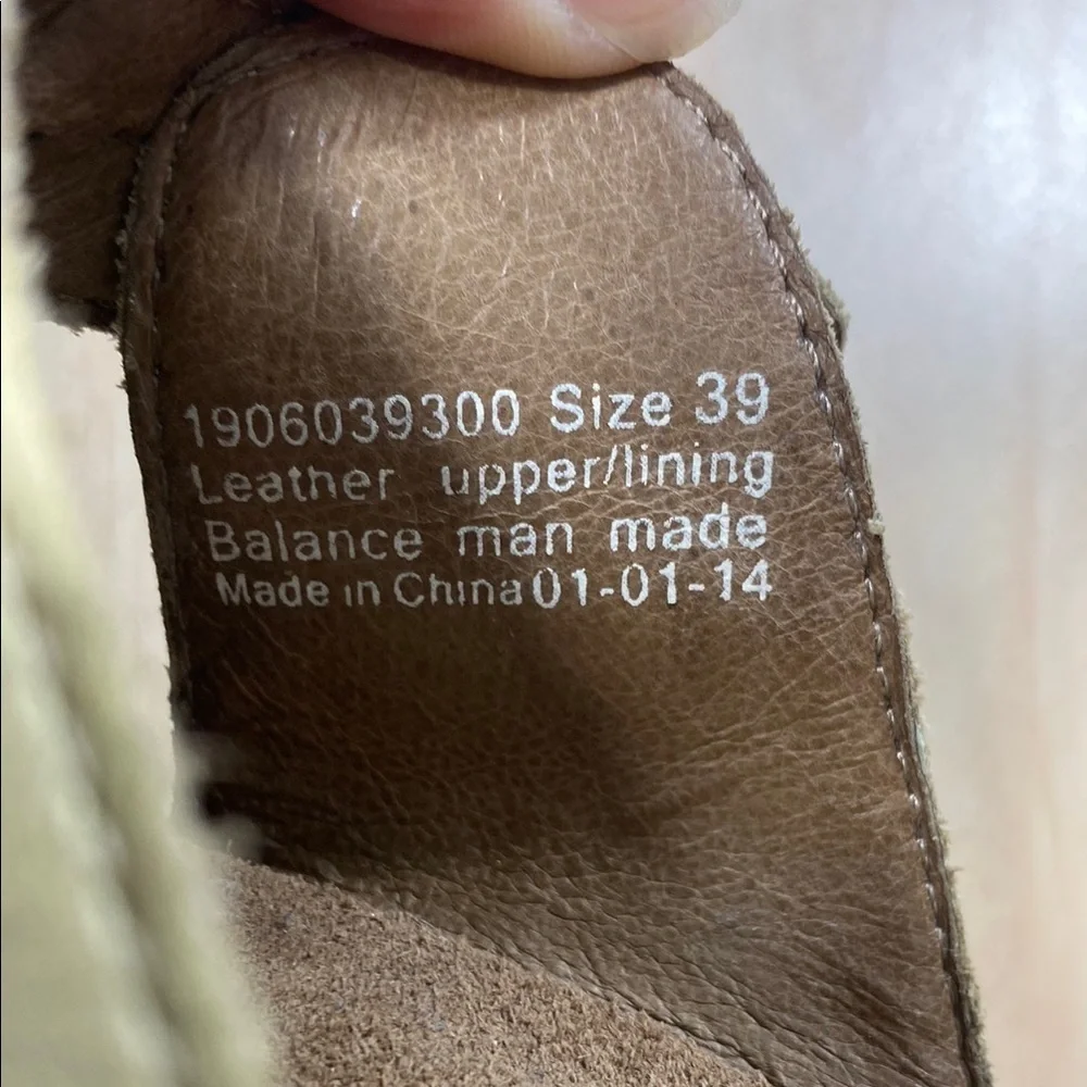 Dansko Fern Tan and Brown Wedge Shoes with Comfort Design